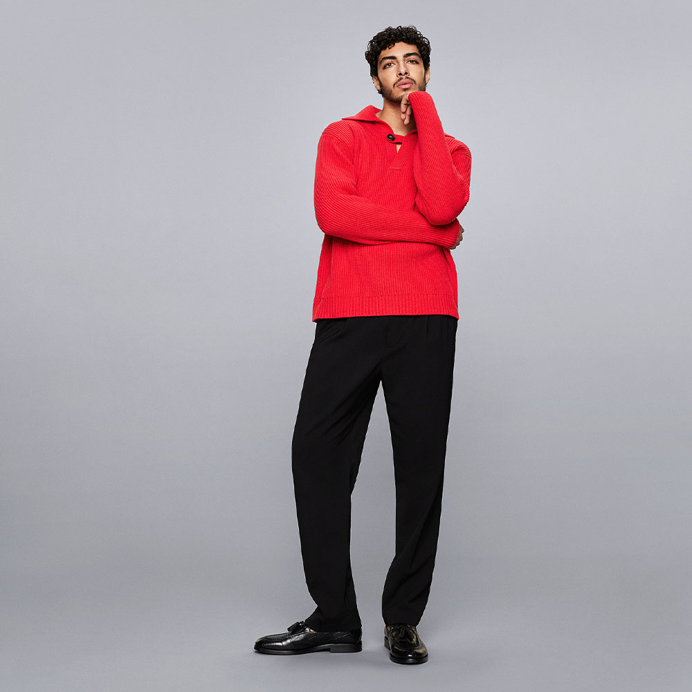 Specter Men's Black Loafers